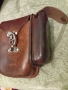 Чанта естествена дебела кожа 15-15 см, снимка 2