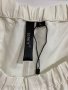 Марков макси спортен панталон с джобове, ципове и кор.вързалки в бяло, снимка 5