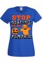 Дамска тениска Stop Staring At My Pumpkin 2,Halloween,Хелоуин,Празник,Забавление,Изненада,Обичаи,, снимка 4