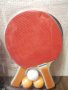 Комплект за тенис на маса, Хилки 2 броя,Топчета 3 броя, снимка 7