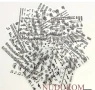 12 бр музикални ноти музика самозалепващи лепенки ваденки за нокти маникюр декорация слайдери, снимка 2