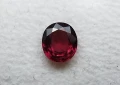 Естествен рубин с лилавеещо червено и тегло 0.85кт! Сертификат! Нов!, снимка 1