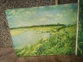 Продавам 3 броя ръчно рисувани маслени картини "Пейзажи", снимка 6