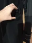 Дамско черно елегантно палто, снимка 6