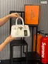 Hermes Дамска Чанта Със Златисти Метални Елементи И Катинарче Хермес - Различни Цветове Код SEM-619, снимка 9