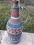 Ретро плетена дамаджана , снимка 2