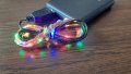 Украса led лампички с USB захранване (от преносима батерия, телефон, телевизор и др.), снимка 3