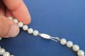 Огърлица перли със сребърна закопчалка, снимка 7
