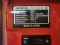 Инверторен генератор за ток Honda T70 - агрегат - като НОВ, снимка 7