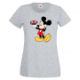 Дамска тениска Mickey Mouse KIA .Подарък,Изненада,, снимка 4