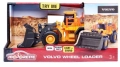 Метална играчка Majorette - Колесен товарач фадрома Volvo, със звукови ефекти 213723001, снимка 1