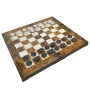Комплект табла, шах, дама 3в1, дърво, 48x48 см, снимка 7