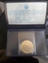 нова юбилейна монета 5000 динара 1989г. Югославия в банков тефтер, снимка 1