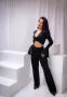 Дамски черен панталон , снимка 2
