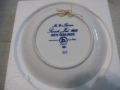 № 8326 Стара колекционна порцеланова чиния JUL 1982 , снимка 3
