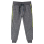 Детски спортен панталон, сив меланж, 128（SKU:13282, снимка 1 - Детски панталони и дънки - 44815990