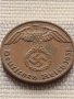 Монета 1 райхсфенинг 1938г. Германия Трети Райх с СХВАСТИКА за КОЛЕКЦИЯ 31575, снимка 6