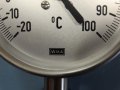 биметален термометър Wika ф100mm, -20+100°C, снимка 3