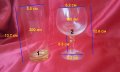 Чаши калиево стъкло за безалкохолно и за вино комплекти по 6 бр, снимка 8