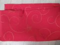Красива огнено червена покривка 175/185см., снимка 9