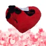Подаръчна плюшена музикална възглавничка Сърце - Love, 33см, снимка 3