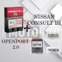 Nissan CONSULT III Plus v82.50.00 + OpenPort 2.0 (J2534) – Диагностика и програмиране, снимка 1