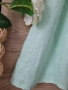 Ленена рокля в цвят мента Италия , снимка 6