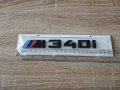 БМВ BMW М340i черна емблема лого, снимка 2