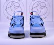 Nike Jordan Retro 4 UniversityBlue, Off-White, Fire Red, Metallic Red, снимка 3