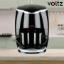 Кафеварка Rosberg Voltz 450W с две чаши, Черна, 2 ГОДИНИ ГАРАНЦИЯ, снимка 8