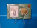 Монета Ватикан от 50 цента BU в карта N°44, 45, 46, 47 с марка., снимка 6