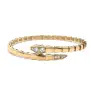 Златна дамска гривна с диаманти Bulgari 0,45Ct. 18кр. модел:43056-1, снимка 2