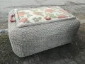 ПЛЕТЕН САНДЪК С КАПАК ТАБУРЕТКА ПУФ-ВНОС ГЕРМАНИЯ 0803251814, снимка 6