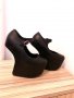 Дизайнерски обувки на платформа, снимка 1 - Дамски обувки на ток - 31624846