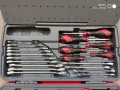 Teng tools тенг 1/2 гидория 48 части вложки ключове отвертки комплект хром ванадий, снимка 3