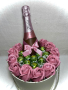 Подаръчни кутии с рози, бонбони или пенливо вино, снимка 4