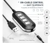 Mpow 071 USB слушалка/ 3,5 мм компютърна слушалка с шумопотискане на микрофон, снимка 3