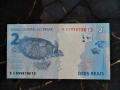 Банкнота - Бразилия - 2 реала UNC | 2010г., снимка 2