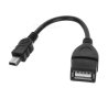 OTG кабел за захранване USB-А(ж)/MINI USB(м) 0,1m, снимка 1 - USB кабели - 42568731