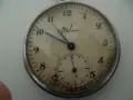 № 8056 стар джобен часовник - Molnia   - механичен  - работещ / профилактиран /  - соц.период / СССР, снимка 3
