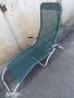 Плажен стол люлеещ, сгъваем шезлонг люлка,зиро гравити, синьо зелено, снимка 13