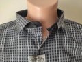 Продавам НОВА мъжка риза на каре с дълъг ръкав , снимка 7