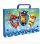 Картонена чанта -куфарче ,папка Пес Патрул/Paw Patrol, снимка 2