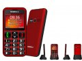 Мобилен телефон Mobiola MB700, черен и червен