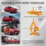 Електрически ножичен крик 2 тона 12V, снимка 3
