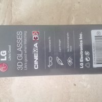 Продавам комклект оригинални 2бр.3D Очила на LG, снимка 4 - Стойки, 3D очила, аксесоари - 37796059