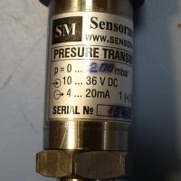 трансмитер за налягане Sensormatic IPS-G-301 Pressure Transmitter, снимка 4 - Резервни части за машини - 35136245