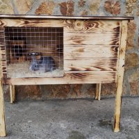Зайчарник, Дървена клетка за заек, Къща за заек от дърво, снимка 1 - За гризачи - 40149659