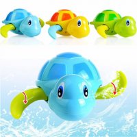 3271 Плуваща костенурка за баня, детска играчка за баня, с навиване , снимка 5 - За банята - 34914136