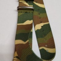 Текстилна каишка 20мм Нато Nato, снимка 3 - Каишки за часовници - 29767844